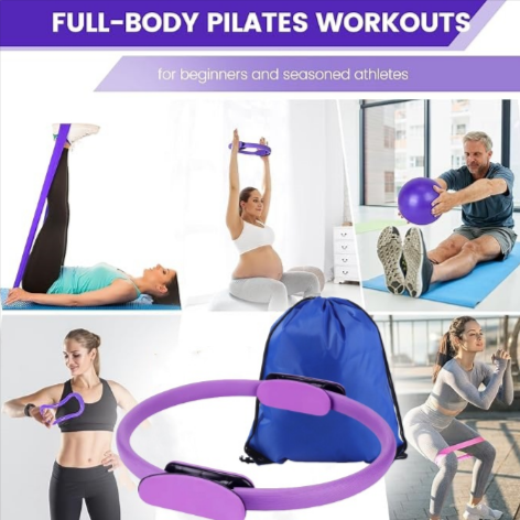 13-Piece Yoga & Pilates Home Set