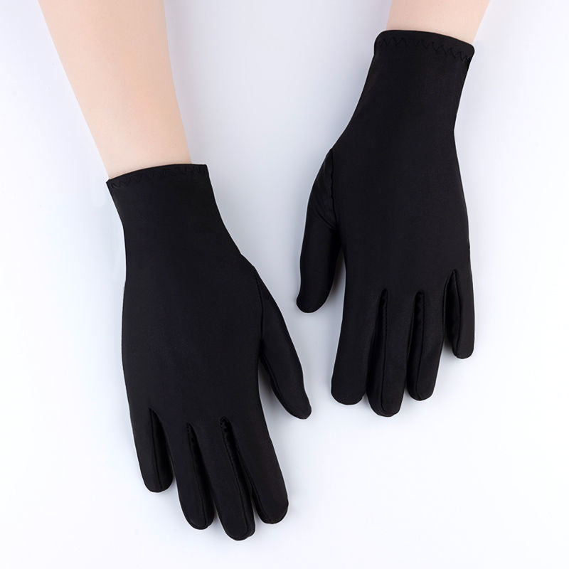 Elastic Stretch Gloves for Formal Occasions