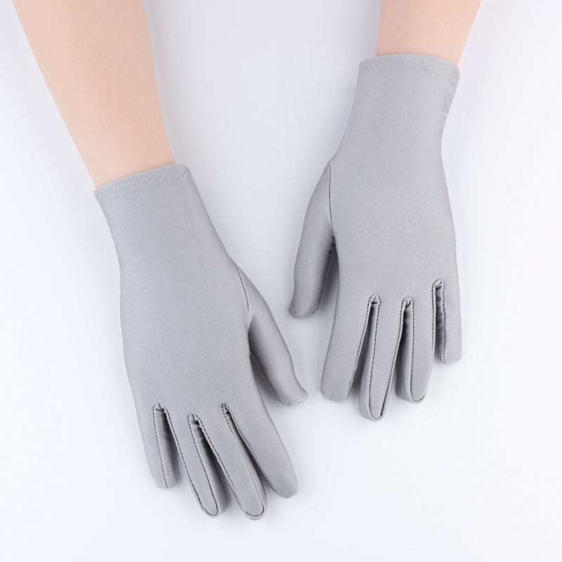 Elastic Stretch Gloves for Formal Occasions