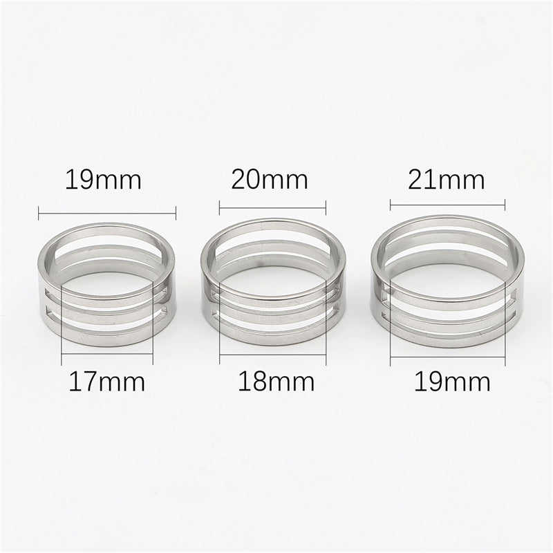 Stainless Steel Ring Sizing and Opening Tool for DIY Jewelry