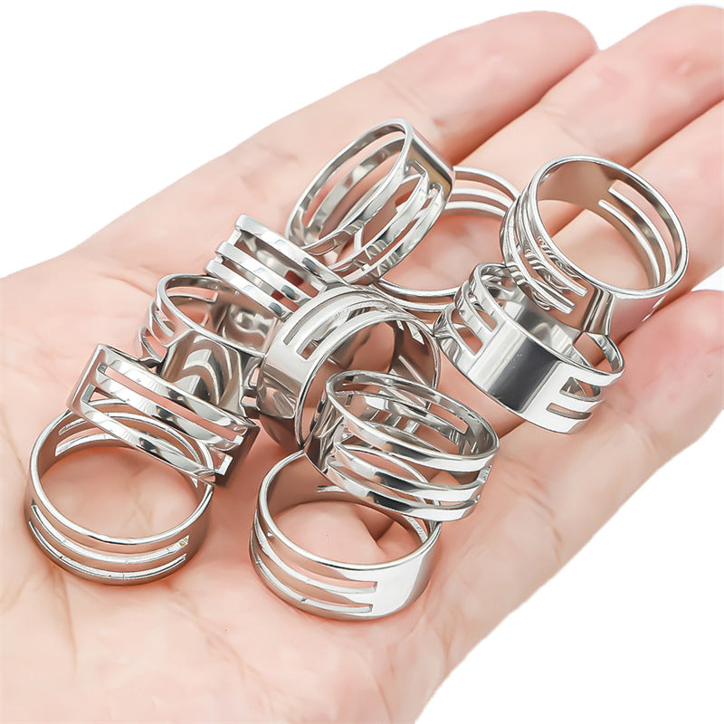 Stainless Steel Ring Sizing and Opening Tool for DIY Jewelry