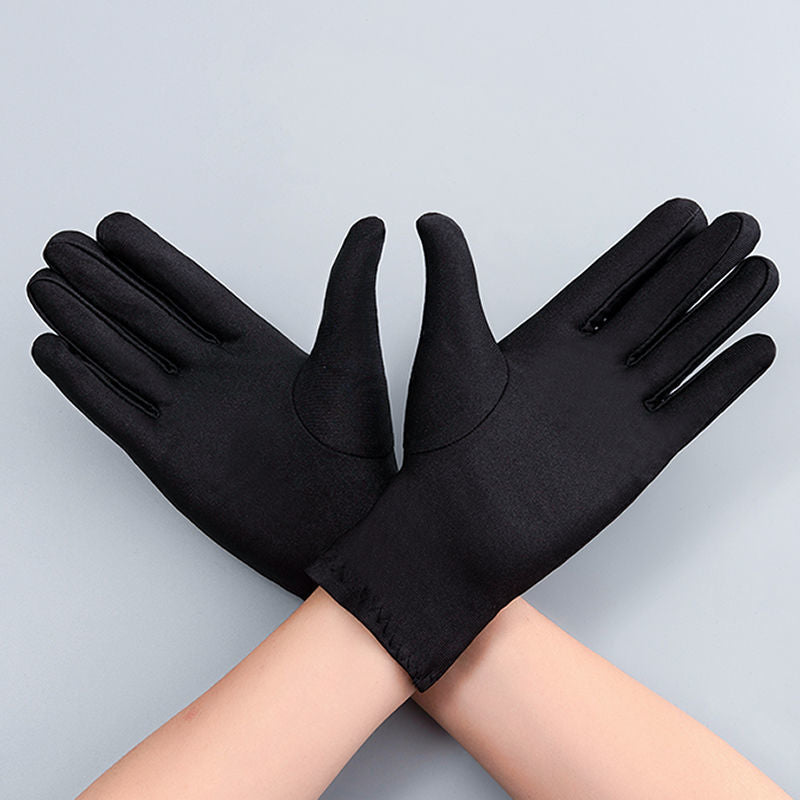 Elastic Stretch Gloves for Formal Occasions