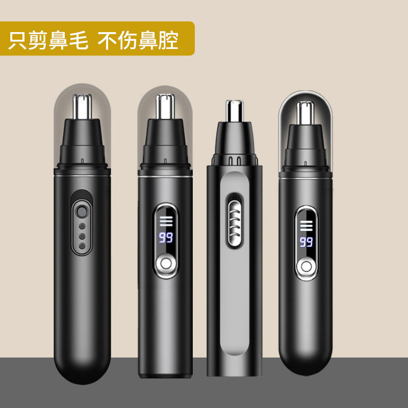 Rechargeable Electric Nose and Ear Hair Trimmer