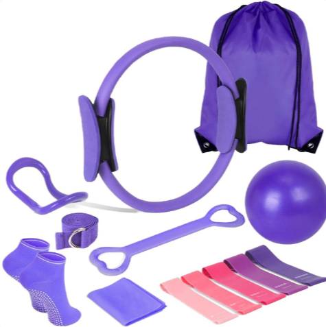 13-Piece Yoga & Pilates Home Set